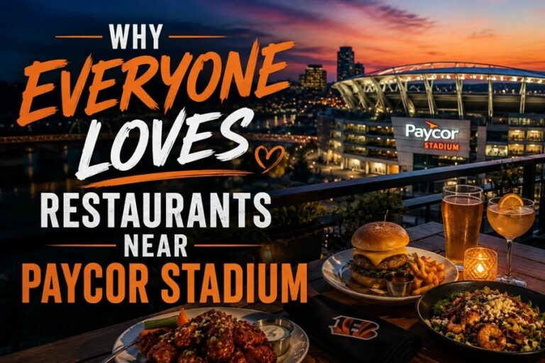 What Makes Dining Near Paycor Stadium Part of the Game-Day Experience